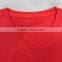 2016 hot selling newest plain v-neck t-shirt high quality man short sleeve shirt