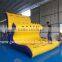 Inflatable aqua totter 2 in 1 Floating water slide freefall inflatable slide
