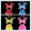 Costume props performance wear infant clothes dance butterfly wings hula skirt piece set