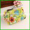 Amazon hot sale coin purse with embroided flower