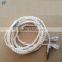 16 Shares 5N Silver Plated Earphone Cables Headphones Line Wire HIFI Headset Line For Shure Pin / For Sennheiser IE80 Pin
