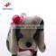 No.1 yiwu commission agent wanted lovely design electronic spotted plush dog toys for custom