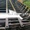 Galvanized steel pipe fence/powder coated fence panel/zinc steel security fence/zinc steel ornamental fence