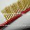 single bristle plastic handle honey bee beekeeping brush