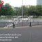 beautiful strike resistance street fence of golden or standard white color/street metal fence