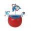 Custom printing flip flap plastic dancing solar flower pot