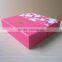 Elegant luxury cardboard chocolate box with heart shape inside