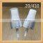 yuyao silver metal collar mist sprayer pump