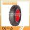 hand trolley pneumatic rubber wheels 4.00-6