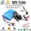 Cylindrical 3.7V 7P16S Cell 60V 15Ah electric bike battery pack with BMS Charger for 900W Devices