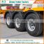 High quality 20 feet 40 feet container truck trailer tri-axle used skel trailers for sale