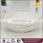 Yongsheng Embossed White Shell Shape Ceramic Candle Holder For Decoration