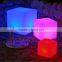 60cm big size Cube with LED/ LED cube lighting/ cube seat