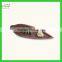 2016 new style high quality leaf shape wooden tray