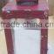 2016 new style decorative metal lantern lodge, metal candleholder