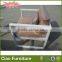 outdoor furniture with cushion aluminum powder coated garden sofa set