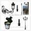 2014 Popular Antique Cast Iron Outdoor Lighting Pole