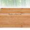 Low moq wholesale set of 3 thick bamboo chopping board with handle