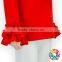 Plain White Baby Cotton Icing Leggings Christmas Ruffled Pants Girls Triple Ruffle Pants