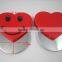 Customized Printed Cute Heart Shape Pizza Cutter