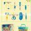 plastic hospital play set doctor play toys for kids from china icti factory