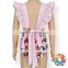 Pink Ruffle Lace Backless Baby Romper Suit Infant Rompers Clubwear New Arrival