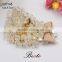 Decorative ladies bridal bead shoe applique for wedding shoes