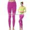 Plaid Sexy Mesh Polyester Spandex Yoga Pants