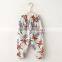 wholesale 100% cotton big flower cool anti-mosquito pants for baby girl icing pants