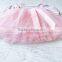 New Arrival Tulle Tutu Dress With Girls Dresses Pink Party Short Dress for Kids