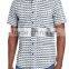 Men's multi-plaid custom button down shirt