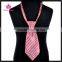 Wholesale Polyester Necktie Top Quality Baby Boys Tie Soft Fabric Adjustable Stripe Baby Necktie