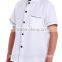 Hotel Staff Uniforms White Long or Short Sleeve Waiter Chef Uniforms