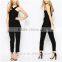 Cut-out Sexy Cross Straps Jumpsuit Women Fashion Jumpsuits for Women 2015