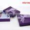High Quality Dark Purple Jewelry Gift Box Design For Bracelet &Watch