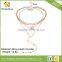 Whosales Crystal Pendant Three Layers of Pearl Collarbone Chain Necklace