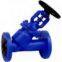Y type globe valve
