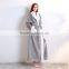 hot sales plush super warm fashion bathrobe women nighty sleepwear