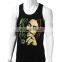 BOB MARLEY bulk black tank tops,fancy black tops for men
