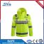 Top quality running reflective raincoat for women