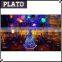 Best selling inflatable LED hang wedding star, christmas curtain lights stars for decoration