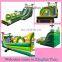 16L giant inflatable wet slide with water pool