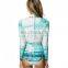 wholesale custom upf50 sublimated rash guard design your own rash guard