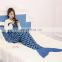 Home blanket adult fashion mermaid tail blanket
