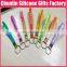 Custom silicone rubber keychains