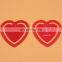 BSCI promotional customized plastic heart bookmark