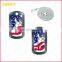 Custom Dog Tag Shaped Bottle Opener Soft Enamel Challenge Coin