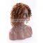 100% density full lace wig virgin brazilian kinky curly full lace wig