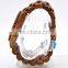 Hot sale  japanese movement mens watch wood bamboo watch