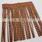 Wholesale 15cm width leather tassel trim suede fringe trim for shoe bag and garment